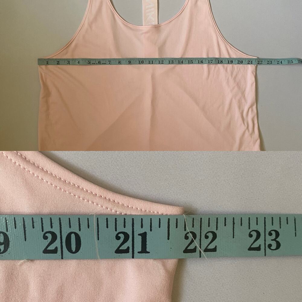 Nike Dri-Fit Pink Racerback Tank Top XL Athletic Workout Gym Running - Picture 10 of 17